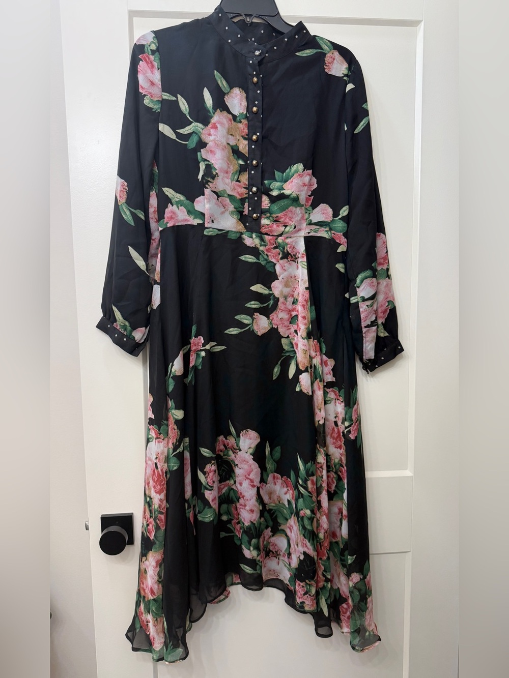 Dainty Jewells Black Floral Dress